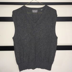 Cashmere V-neck Sweater Vest